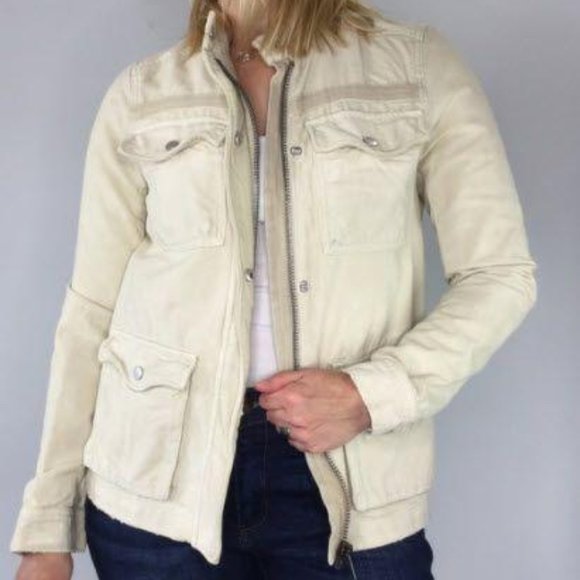 Free People military inspired cargo jacket - Picture 7 of 8
